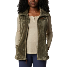 Vests Columbia Women's Fire Side Sherpa Vest - Stone Green Stripe