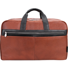 Wellington | 21” Carry-All Two-Tone Laptop Duffel - Brown