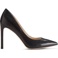 Nine West Slip-On Heels & Pumps Nine West Tatiana Pointy Toe - Black Leather