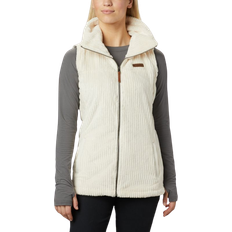 Vests Columbia Women's Fire Side Sherpa Vest - Chalk Stripe