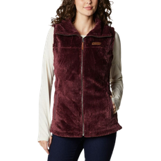 Vests Columbia Women's Fire Side Sherpa Vest - Malbec Stripe