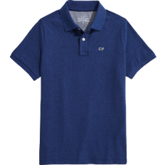 Vineyard Vines Boy's Edgartown Pique Polo - Deep Bay (3G010175)