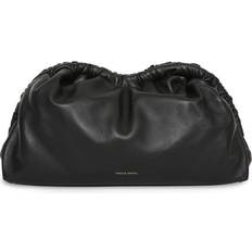 Mansur Gavriel Cloud Clutch - Black/Flamma