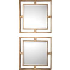 Square Mirrors Uttermost Allick Wall Mirror 18x18" 2