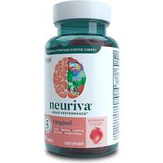 Fragola Aminoacidi Neuriva Gummies Brain Performance Supplement Gluten Free Vegetarian Strawberry 50 Gummies