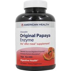 American Health Original Papaya Enzyme Chewable 600 Tablets