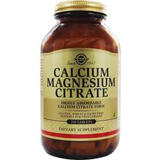 Solgar Calcium Magnesium Citrate 250 Tablets