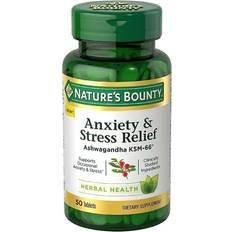 Ksm66 Natures Bounty Nature's Bounty Anxiety & Stress Relief Ashwagandha KSM-66 50 Tablets