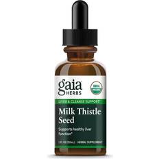 Gaia Herbs Organic Milk Thistle Seed 1 fl oz