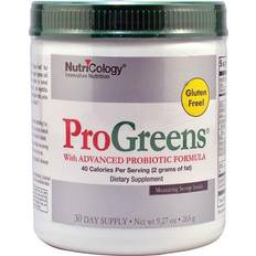 Probiotic powder Nutricology ProGreens Powder with Advanced Probiotic Formula 9.27 oz