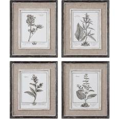 Uttermost Casual Grey Study Framed Art 15x18"