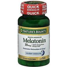 Natures Bounty Nature's Bounty Melatonin Cherry 10 mg 45 Quick Dissolving Tablets