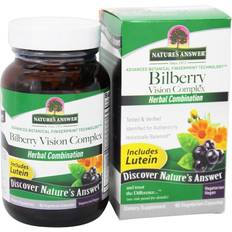 Nature's Answer Bilberry Vision Complex 60 Vegetarian Capsules