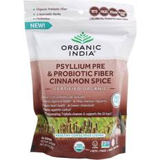 Organic India Psyllium Pre & Probiotic Fiber Powder Cinnamon Spice 10 oz