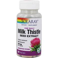 Vitamins & Supplements Solaray Milk Thistle Seed Extract 60 VegCaps 60 pcs