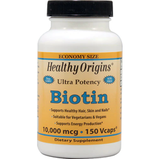 Biotin 10000 mcg Healthy Origins Biotin 10000 mcg 150 Vcaps