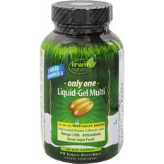 Irwin Naturals Only One Liquid-Gel Multi Without Iron 60 Liquid Softgels