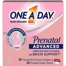 Multivitamins with iron One A Day Prenatal Multivitamins Choline 30ct