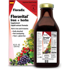 Gaia Herbs Floravital Iron & Herbs Yeast-Free 8.5 fl oz