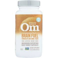 Om Mushrooms OM Brain Fuel Powered by Lion's Mane plus Folate 667 mg 90 Vegetarian Capsules 90 pcs