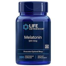 Melatonin life extension Life Extension Melatonin 500 mcg of 200 Kapsler
