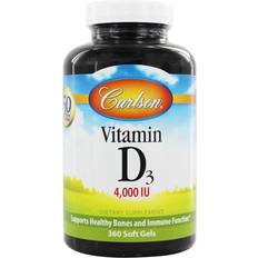 Carlson Vitamin D3 4000 IU 360 Softgels