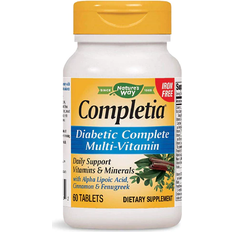 Nature's Way Completia Diabetes Multivitamin Iron Free 60 Tablets