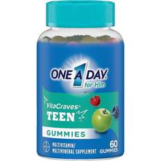 One-A-Day For Him VitaCraves Teen Multi Gummies Multivitamin/Mineral Supplement 60 Gummies