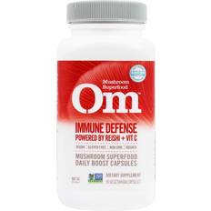 Om Mushrooms OM Immune Defense Capsules 697 mg 90 Vegetarian Capsules