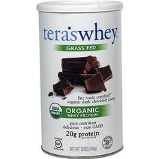 Organic whey protein Tera's Whey Organic Whey Protein Dark Chocolate 12 oz