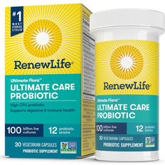 Renew Life Ultimate Flora Ultimate Care Probiotic 100 billion CFUs 30 Vegetarian Capsules