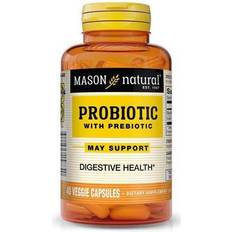 Mason Natural Probiotic with Prebiotic 40 Veggie Capsules