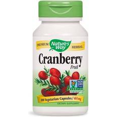 Natures Way Vitamins & Supplements Natures Way Cranberry Fruit Capsule, 100 Count