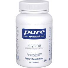 Pure Encapsulations L-Lysine 90 Capsules