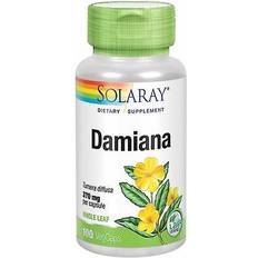 Solaray Damiana Leaves 370 mg 100 Capsules 100 pcs