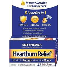 Heartburn Enzymedica Heartburn Soothe Natural Orange 42 Chews