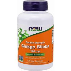 NOW Foods Ginkgo Biloba Double Strength 120mg 100 vcaps