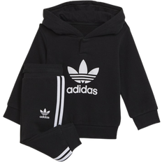 Adidas Black Tracksuits Adidas Toddler Adicolor Hoodie Set - Black/White (H25218)