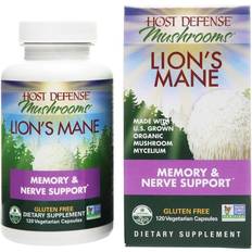 Host Defense Mushrooms Lion's Mane 120 Vegetarian Capsules 120 pcs