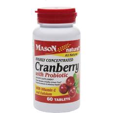 Vitamins & Supplements Mason Natural Cranberry With Probiotic Highly Concentrated 60 Tablets