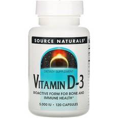 D vitamin 5000 iu Source Naturals Vitamin D-3 5000 IU 120 Capsules