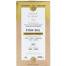 Aqua 2000 Enzymedica Aqua Biome Omega-3 Maksimal Styrke 2000 mg 60 Bløde Kapsler 60 stk