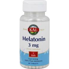 Kal Melatonin 3 mg 60 Tablets