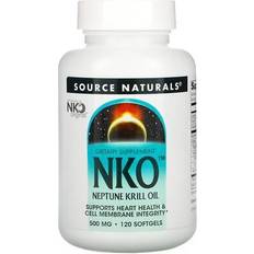 Source Naturals NKO Neptune Krill Oil 500 mg 120 Softgels 120 pcs