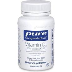 Vitamin d3 5000 Pure Encapsulations Vitamin D3 5000 IU 120 Capsules