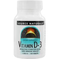 Vitamin d 1000 iu Source Naturals Vitamin D-3 1000 IU 100 Tablets