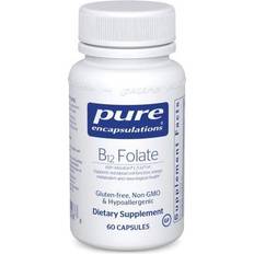 5 mthf Pure Encapsulations B 12 Folate with Metfolin L-5-MTHF 60 Capsules 60 pcs