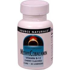 Methylcobalamin Vitamin B-12 Cherry 5 mg 30 Lozenges