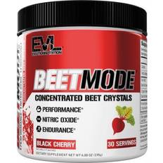 Pre-Workouts Evlution Nutrition BeetMode, Concentrated Beet Crystals, Black Cherry, 6.88 oz (195 g)