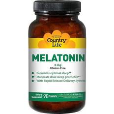 Melatonin 3 Country Life Melatonin 3 mg 90 Tablets